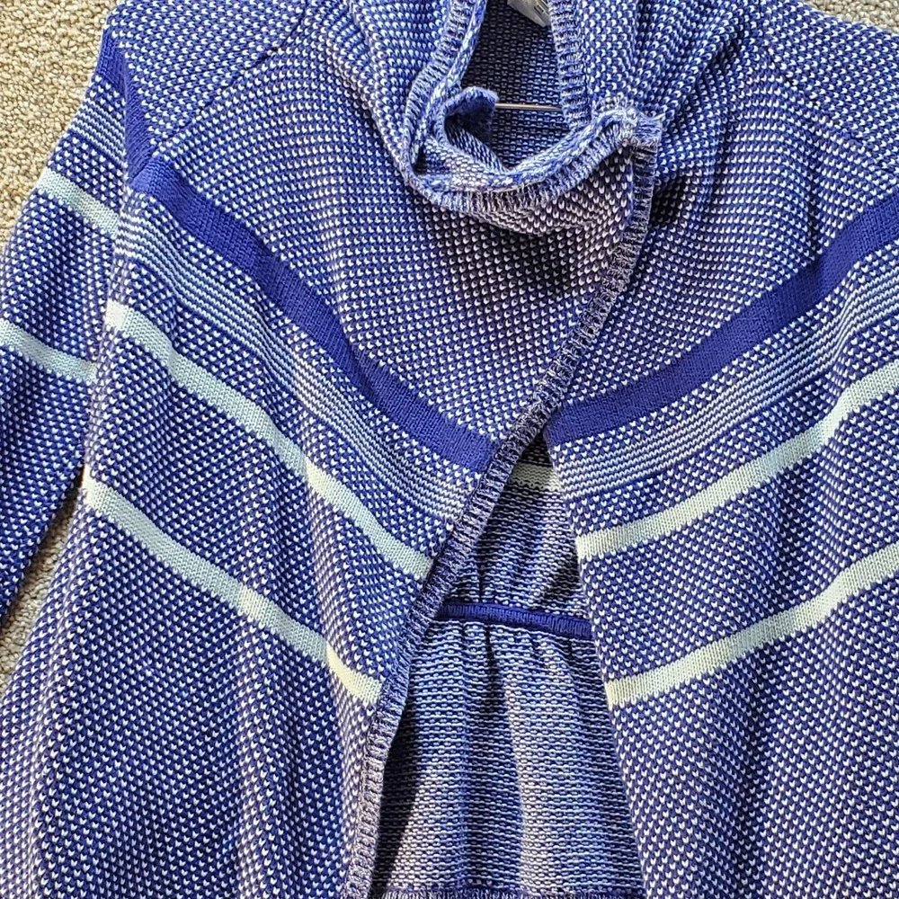 Ivivva Sweater Girls 10 Purple Wrap Cardigan Knitted‎ Open Front Outdoor Casual